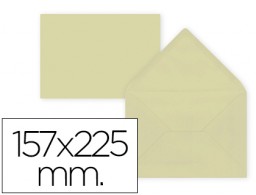 9 sobres Liderpapel 1157x225mm. offset 80g/m² color crema